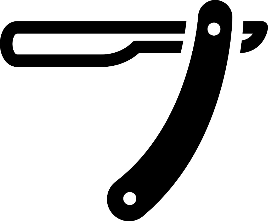 シェービングのアイコン